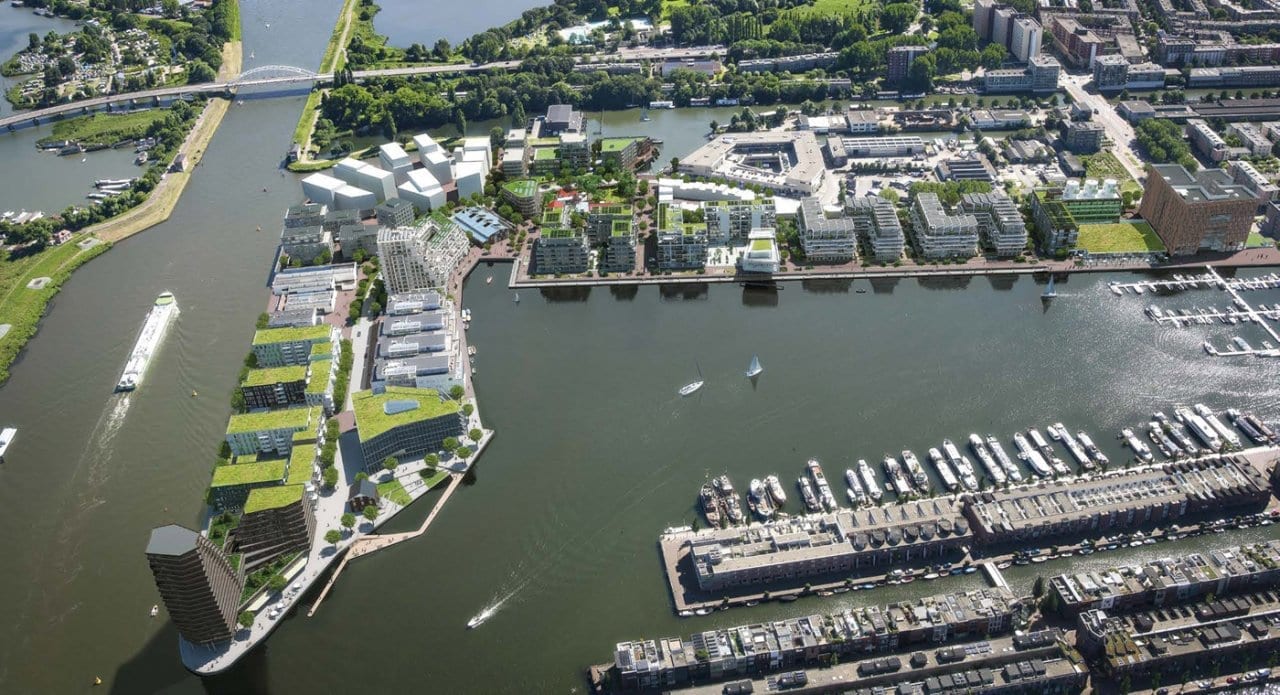 KCAP Begin Construction on Cruquius Island, in Amsterdam